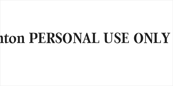 Quanton PERSONAL USE ONLY Bold Logo