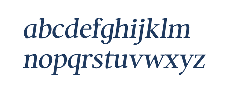 Quanton PERSONAL USE ONLY Regular Italic Lowercase
