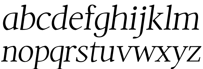Quanton PERSONAL USE ONLY Thin Italic Font LOWERCASE