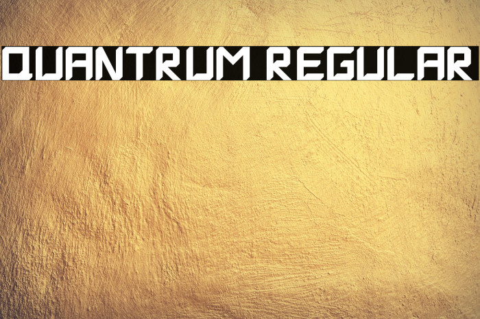 Quantrum Regular Example 2