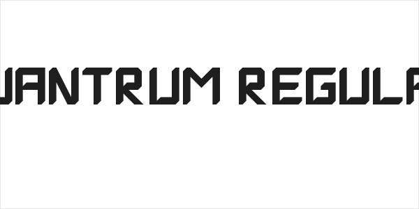 Quantrum Regular Logo