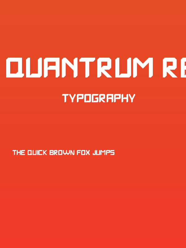 Quantrum Regular Poster
