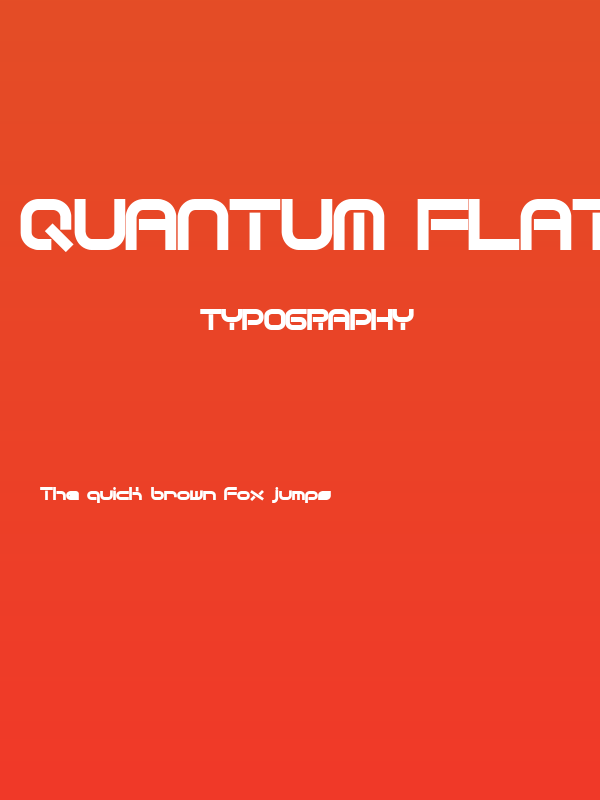 Quantum Flat BRK Poster
