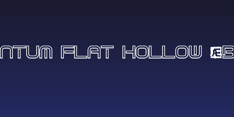 Quantum Flat Hollow [BRK] Social Header
