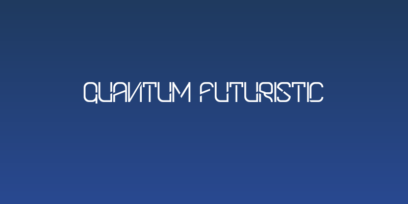 Quantum Futuristic Social Header