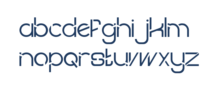 Quantum Futuristic Lowercase
