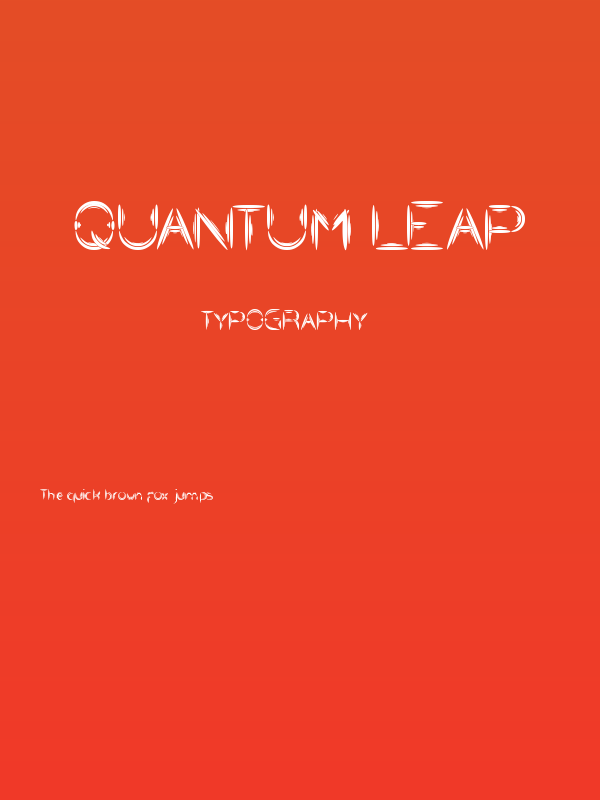 Quantum Leap Poster