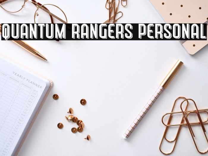 Quantum Rangers Personal Example 1
