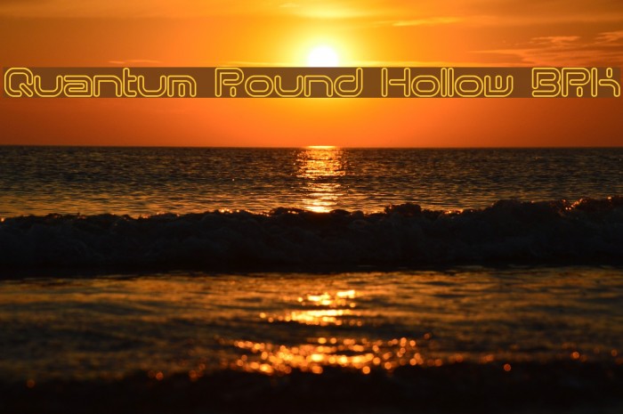 Quantum Round Hollow [BRK] Example 2