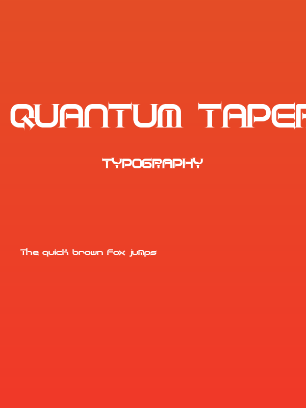 Quantum Taper [BRK] Poster