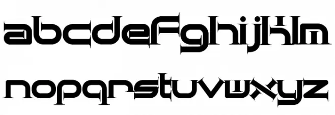Quantum Taper [BRK] Font Litere mici