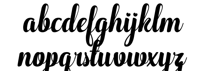 Quantum art design Font LOWERCASE