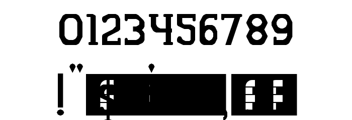 Quantum of Bali Regular Font OTHER CHARS