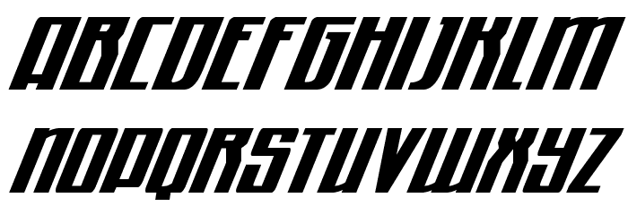 Quantum of Malice Condensed Italic Font LOWERCASE