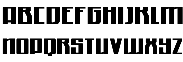 Quantum of Malice Half-Drop Font LOWERCASE