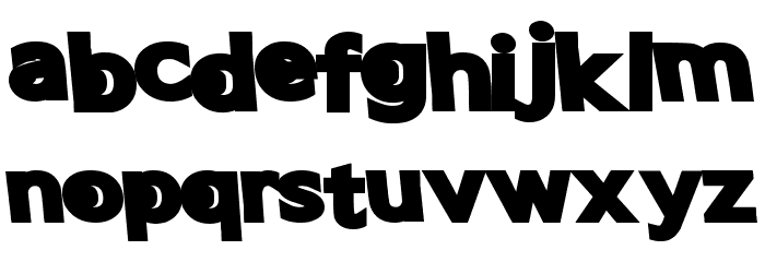 QuantumFuture Font LOWERCASE
