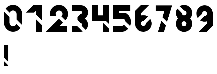 QuantumRegular Font OTHER CHARS