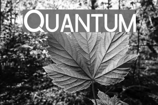 Quantum Font examples