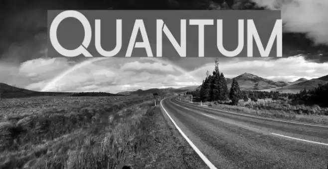 Quantum Font examples