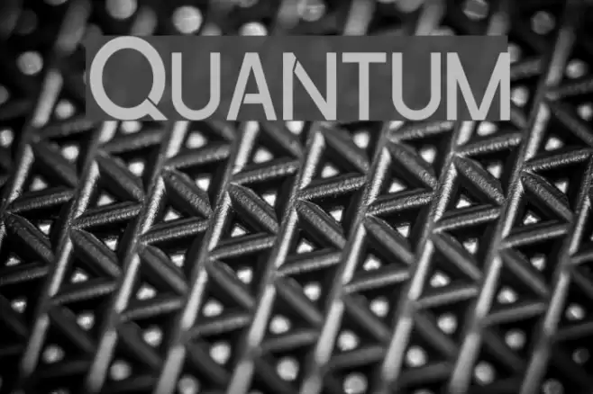 Quantum Font examples