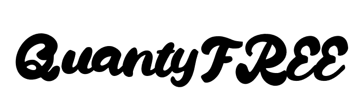 QuantyFREE  Frei Schriftart Herunterladen