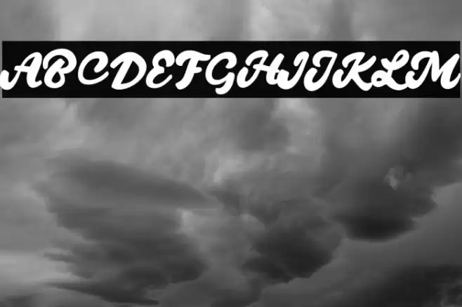 QuantyFREE Font examples