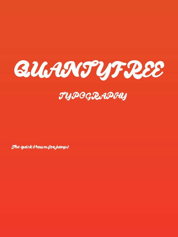 QuantyFREE Poster