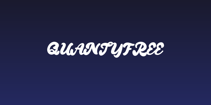 QuantyFREE Social Header