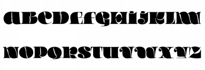 Quarantype Chillout Regular Polices MAJUSCULES