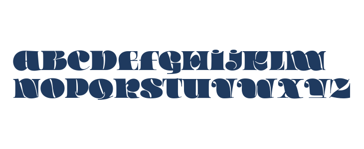 Quarantype Chillout Regular Lowercase