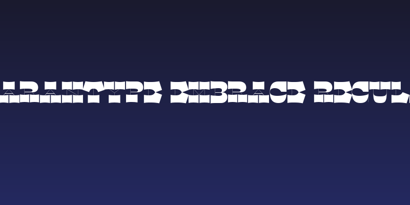 Quarantype Embrace Regular Social Header