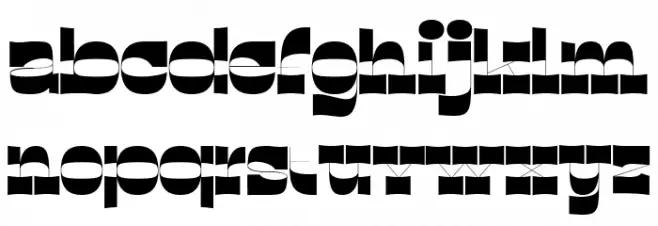 Quarantype Embrace Regular Schriftart Kleinbuchstaben