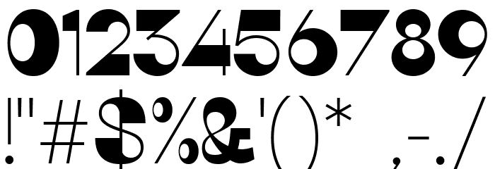 Quarantype Hopscotch Regular Font OTHER CHARS