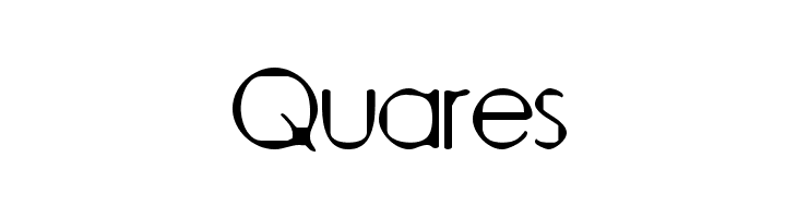 Quares  font caratteri gratis