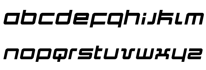 Quark Italic フォント 小文字
