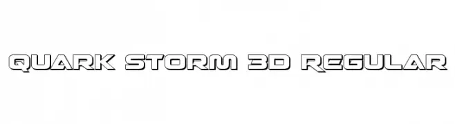 Quark Storm 3D Regular 