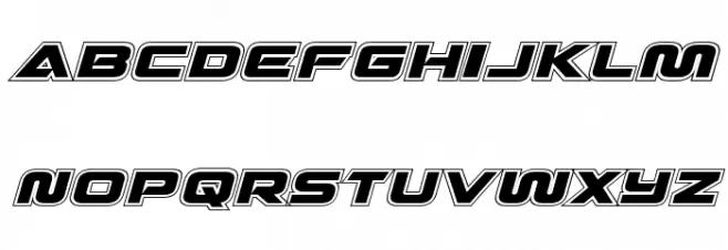 Quark Storm Academy Italic Schriftart Kleinbuchstaben