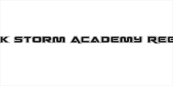 Quark Storm Academy Regular Logo