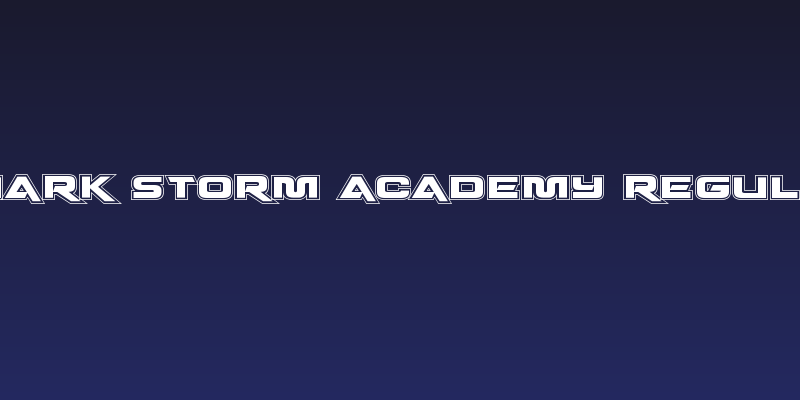 Quark Storm Academy Regular Social Header