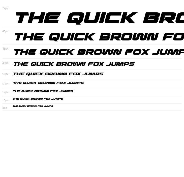Quark Storm Bold Italic Waterfall