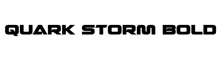 Quark Storm Bold  les polices de caractères gratuit tlcharger