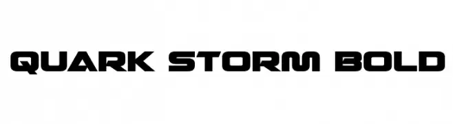 Quark Storm Bold 