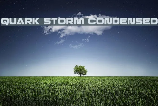 Quark Storm Condensed Example 2