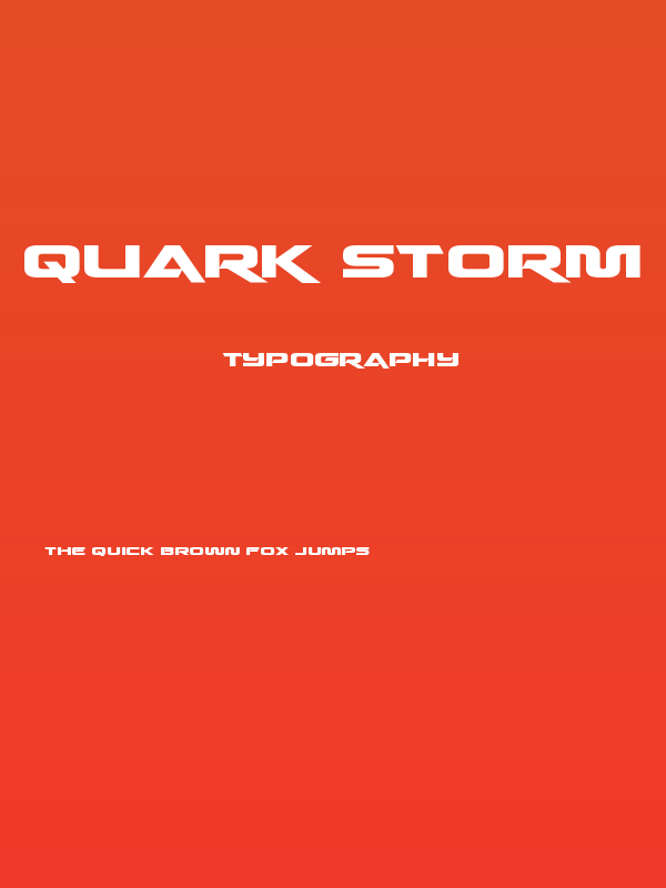 Quark Storm Expanded Poster
