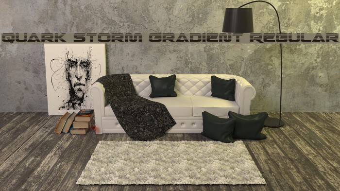 Quark Storm Gradient Regular Example 1