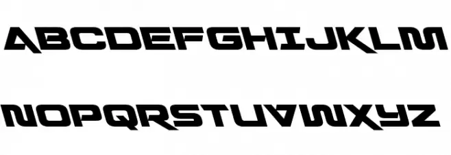 Quark Storm Leftalic Polices MAJUSCULES