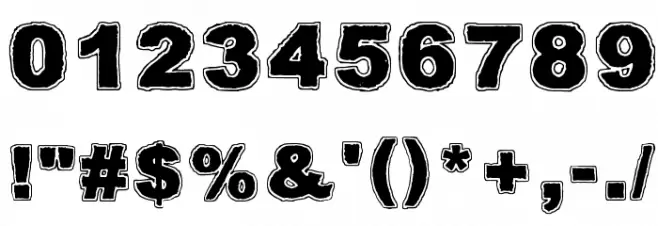 Quark Zone Font OTHER CHARS