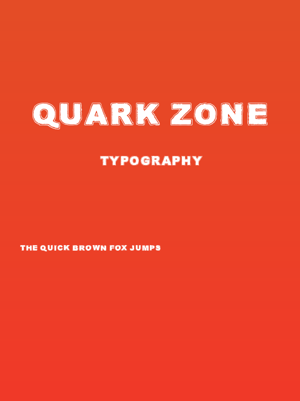 Quark Zone Poster