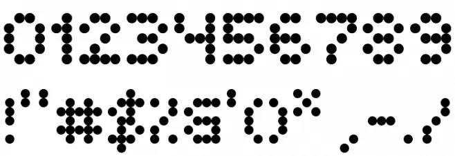 Quarky Font OTHER CHARS