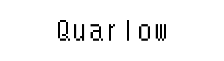 Quarlow  font caratteri gratis